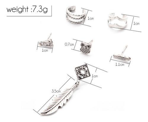 Xy Set De Pendientes De Estilo Bohemio Para Mujer