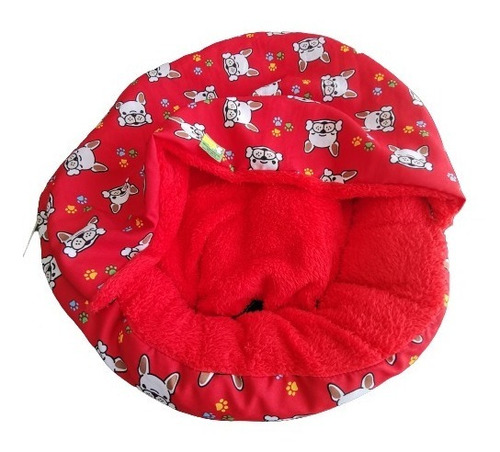 Imagen 2 de 2 de Cama Nido Para Mascotas Con Manta Talla L