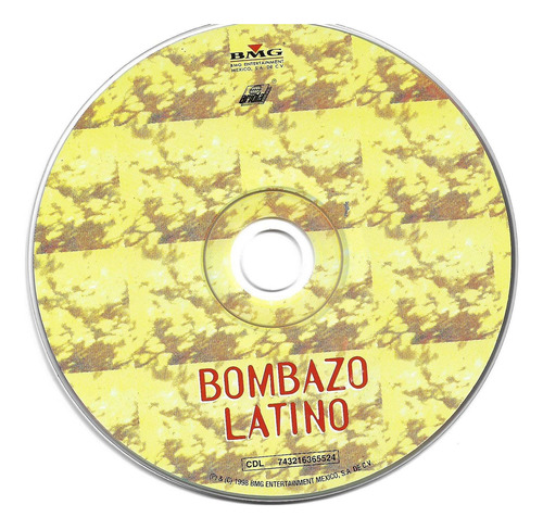 Bombazo Latino - Varios Artistas (detalle)