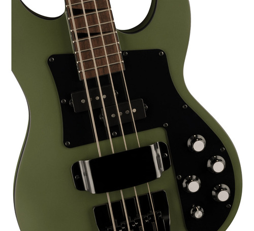Bajo Eléctrico Jackson X Series Concert Bass Cbxnt Dx Iv Grn Color Verde Limón
