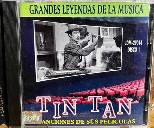 Cd Tin Tan - Canciones De Sus Películas. Original 2002.