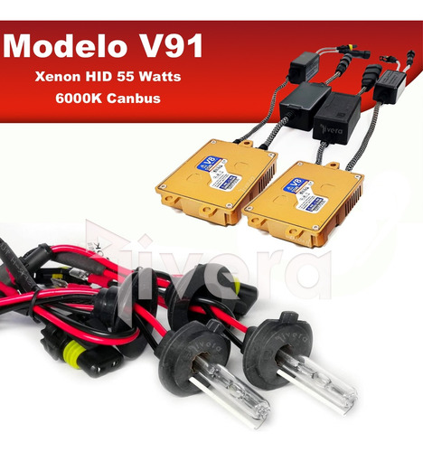 V91 Ultra Hid Xenon 55w 6000k H11 Niebla Lexus Rx450h 2012