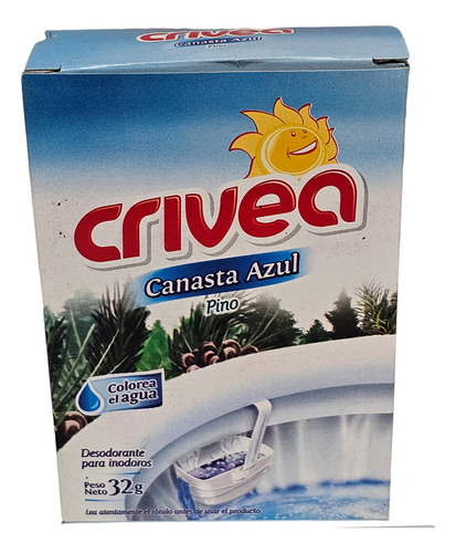 Canasta Completa Para Inodoro Crivea 32g Pino