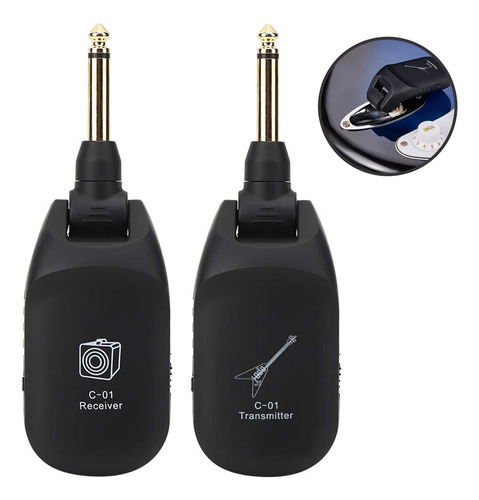 Transmisor De Audio De Guitarra Inalámbrico + Receptor U