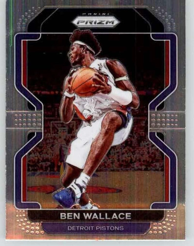 Panini Prizm 249 Ben Wallace Detroit Pistons Basketball Trad