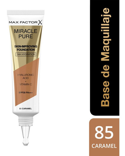 Base Liquida Max Factor Miracle Pure Fps 30 X 30ml