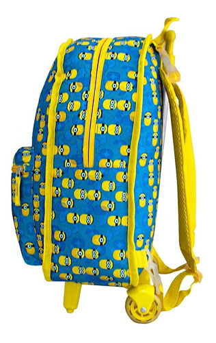 Imagem 7 de 9 de Mochila Escolar Rodinhas Minions 2296 Meu Malvado Favorito