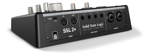 Interface Áudio Ssl2+ Mkii Profissional 2 Entradas/4 Saídas