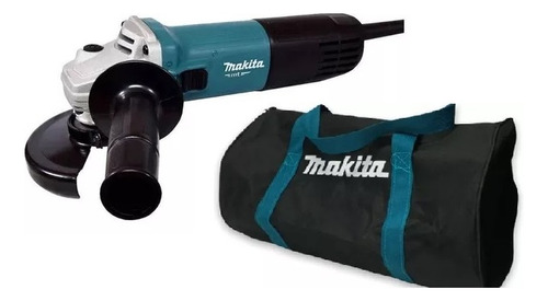 Miniesmeriladora Angular De 4-1/2 De 850w + Mochila Makita