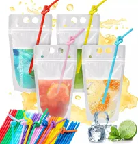 Comprar Bolsas Selladas Desechables De Bebidas Y Popotes Yld001