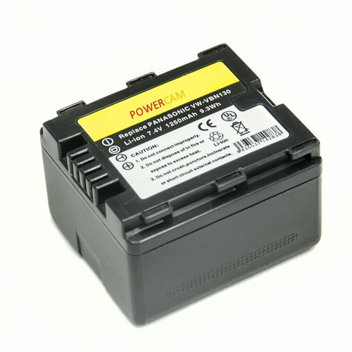 Bateria Powercam Vbn-130 Para Panasonic Tm900 Hs900 Sd800