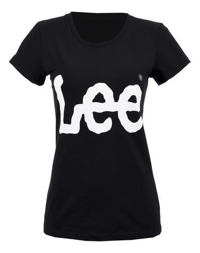 Playera Casual Lee Manga Corta De Mujer S01