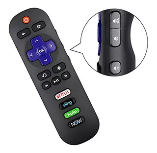 Mando A Distancia Rc280 Rc282 De Repuesto Para Tv Tcl Roku S