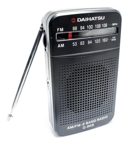 Radio Portatil Am/fm Daihatsu Drk-9 De Cancha Bolsillo