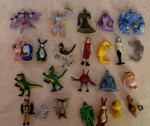 Lote 25 Chocolatín Huevo Jack Monster Rancher Colección (Usado)