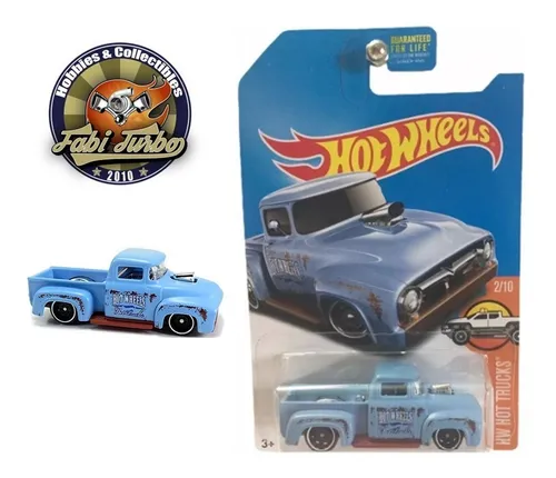 Hot Wheels 2017 - Custom 56 Ford Truck F-100 Kmart Azul