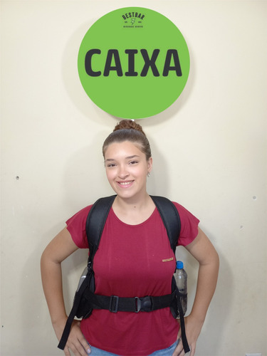 5 Mochilas Pirulito Com Placas Personalizadas