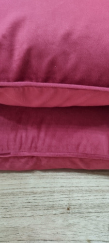 Imagen 7 de 7 de Al044-2 -almohadon De Terciopelo Cuadrado