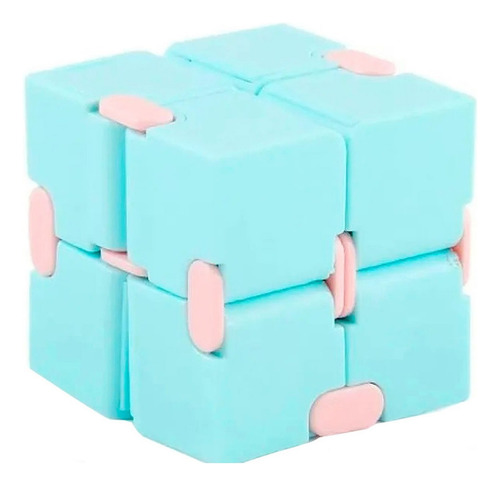 Cubo Magico, Infinito - Infinity Cube - Antiestrés Celeste