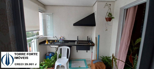 Imagem 6 de 15 de Lindo Apartamento 3 Dormitórios 2 Vagas Com Deposito Na Vila Ema - 3580