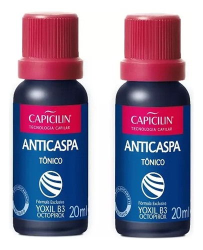 2 Tónico Anticaspa 20ml Capicilina