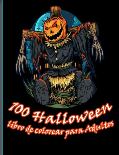 101 Halloween Libro De Colorear Para Adultos: ¡un Libro Para