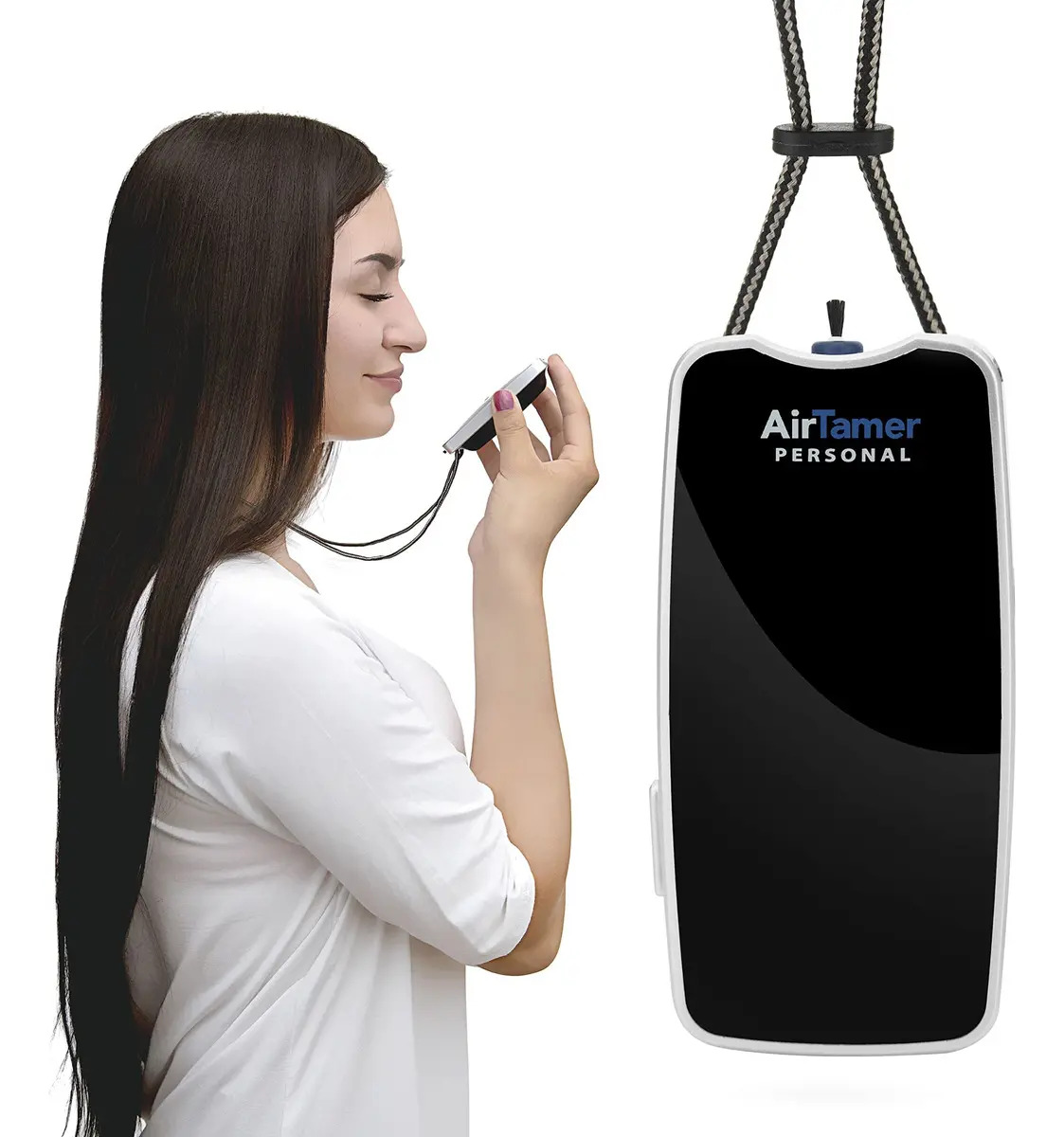 Purificador De Aire Personal Recargable 110v, Negro