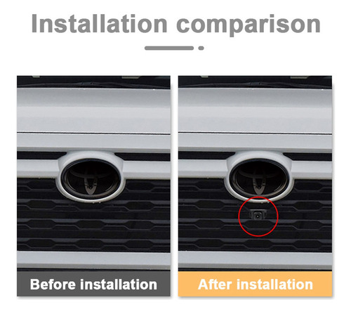 Para Coche Rav4 2020 2021 2022 Con Cámara Frontal Especial,