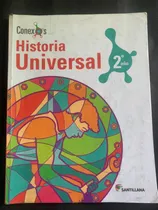 Comprar Historia Universal 2do Año. Conexos - Santillana