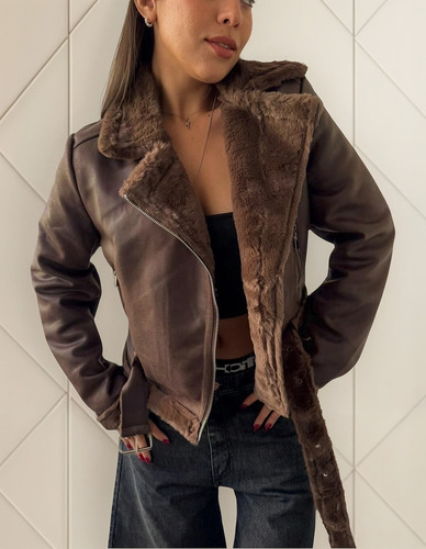 Campera Gamulan Con Peluche De Mujer Ultima Tendencia