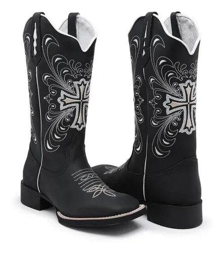Texana sales preta masculina
