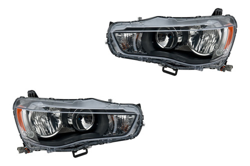 Par De Faros Depo Mitsubishi Outlander 2010 2011 2012 2013