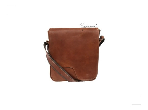 Bolsa Messenger Cuero Genuino Hombre 