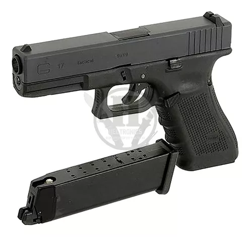 WE Tipo Glock 17 Gen4 Pistola airsoft Full Metal Blowback Gas - Armas de  Colección