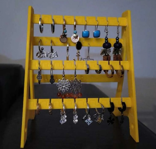 Imagen 2 de 3 de Organizador Porta Aros Y Bijou (54 Espacios) Impresion 3d