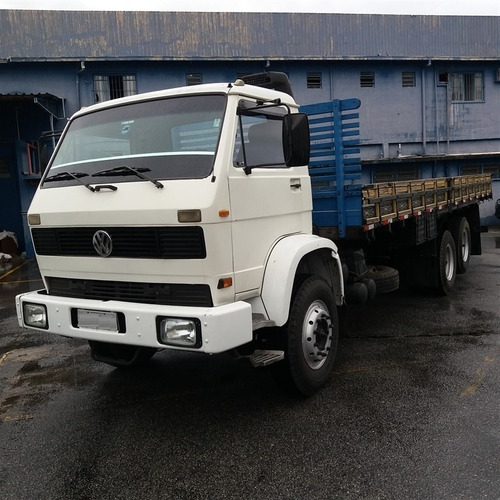 Vw 16-170bt Ano 1996 Truck Reduzido Com Carroceria De 8m