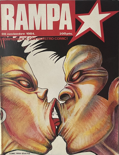 Rampa # 8  Nuevo Comic Español, Carlos Vila, Ez2