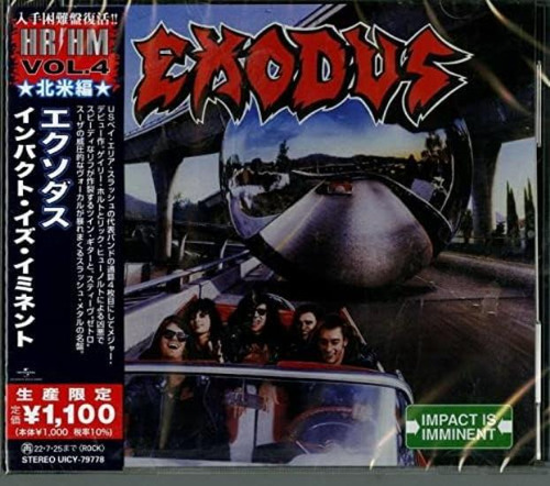 Exodus Impact Is Imminent Reissue Japan Import Cd