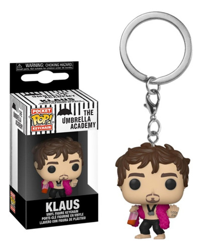 Llavero De Klaus / The Umbrella Academy - Incluye Caja Funko