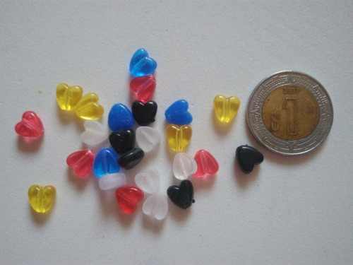 3,000 Cuentas De Corazón Para Pulseras - Colores Surtidos