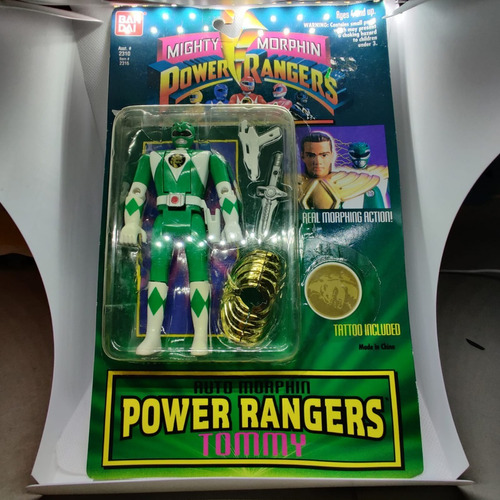 Power Rangers Auto Morphin Colección Completa 6 Piezas