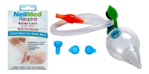 Aspirador Nasal Oral Niños - Saca Mocos Efectivo Para Bebe