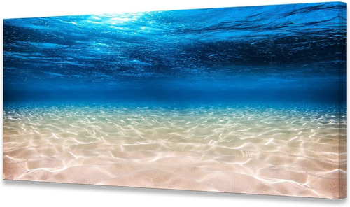 S05250 Obra De Arte De Im Ón Blue Ocean Sea Wall Art C...