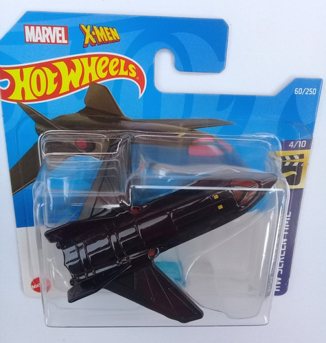 Hot Wheels Avião X-jet X-men Marvel Hw Screentime 2022