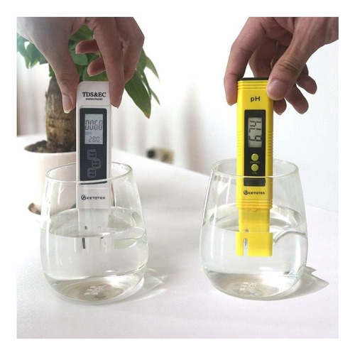 Medidor De Temperatura Tds Y Ec De Ketotek Digital Ph Td Y Y