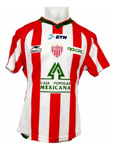 Jersey Rayos  Fútbol Necaxa Atletica Talla 16