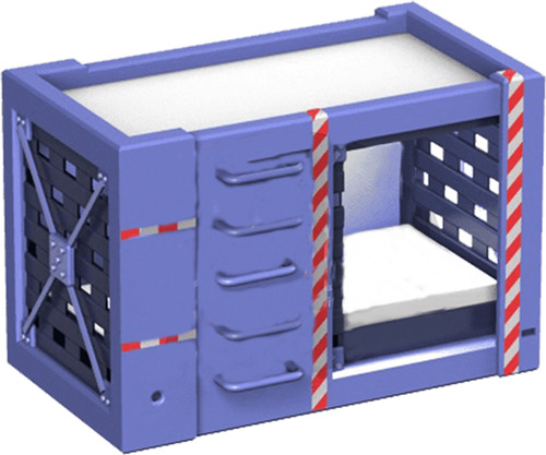 Cama Individual Dual - Raptor Cage