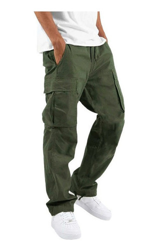 Pantalones De Chándal Cargo Para Hombre, Ropa Urbana De Vera