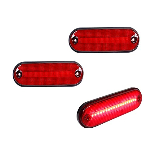 Luz Lateral Trasera De Lente Roja Led Rojo, Compatible ...