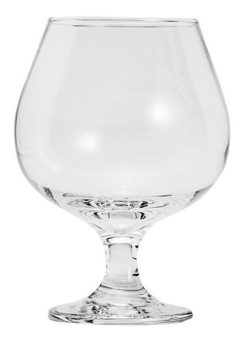Copa Globo Cognac Cristal Imperio 17.5 Oz 12 Piezas - Crisa Color Transparente